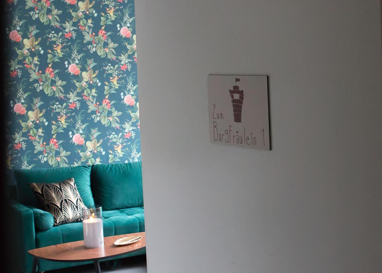 Zum Burgfraulein - Studio Mit Blick Auf Die Burg Burg Reuland Extérieur photo